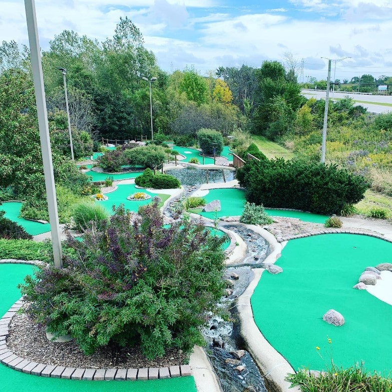 Gastrau's Golf Center mini golf course Oak Creek Wisconsin