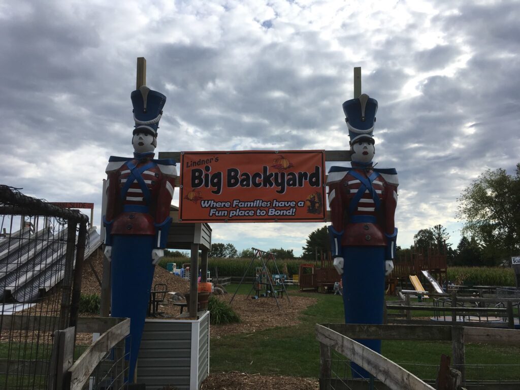 The Big Backyard at Lindner's Pumpkin Farm New Berlin Wisconsin