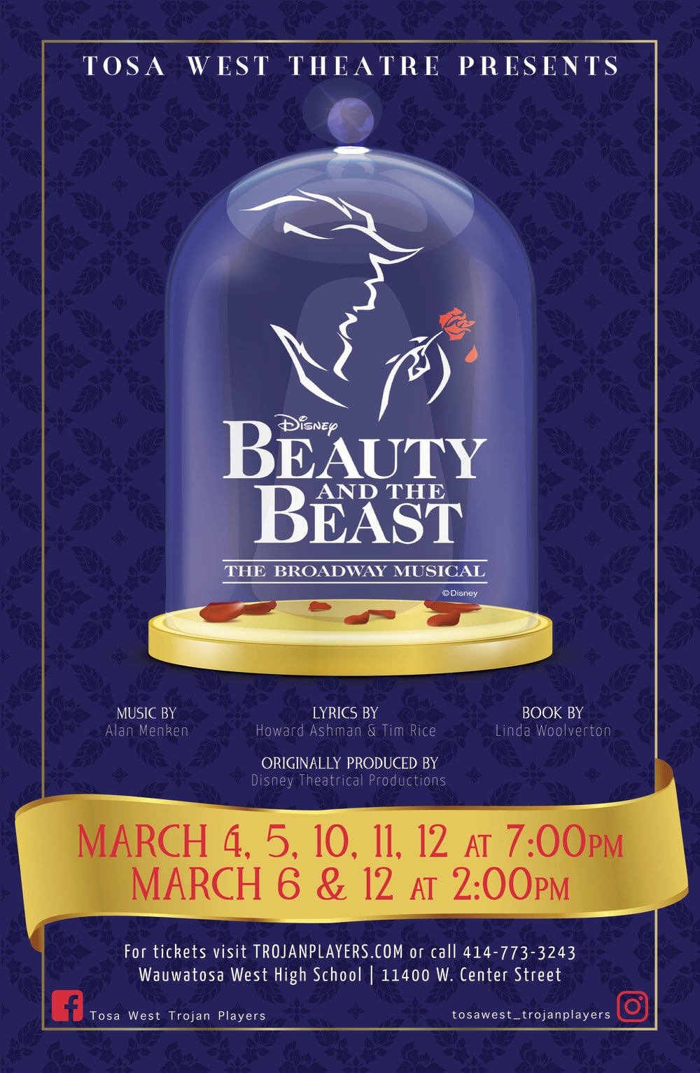 Beauty And The Beast At Wauwatosa West High School Milwaukee With Kids