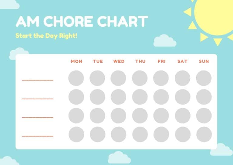 10 Best Chore Charts For 5-Year-Olds (Free Printable Templates ...