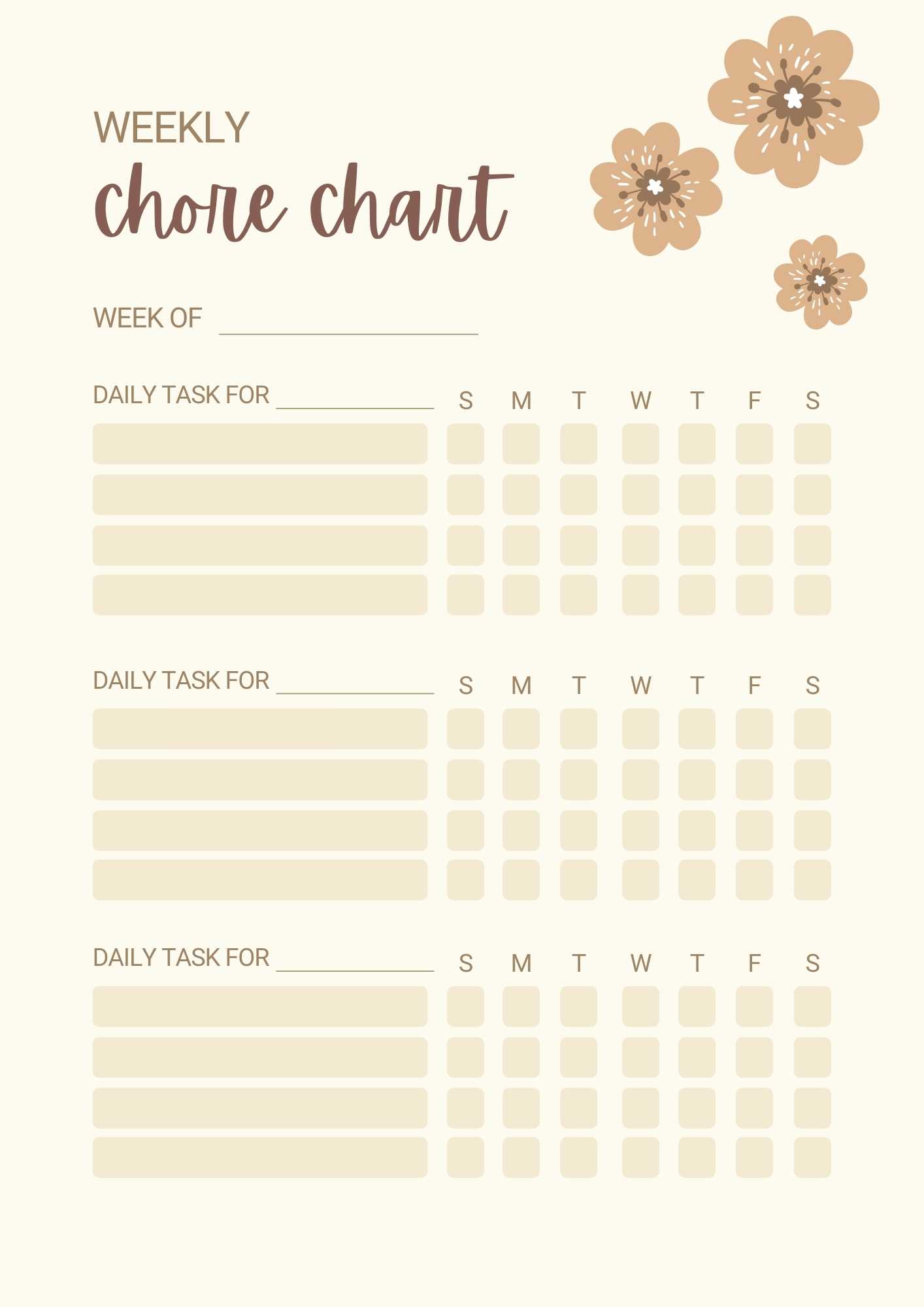 5 Best Chore Chart Templates for Multiple Kids (2024) - Milwaukee With Kids