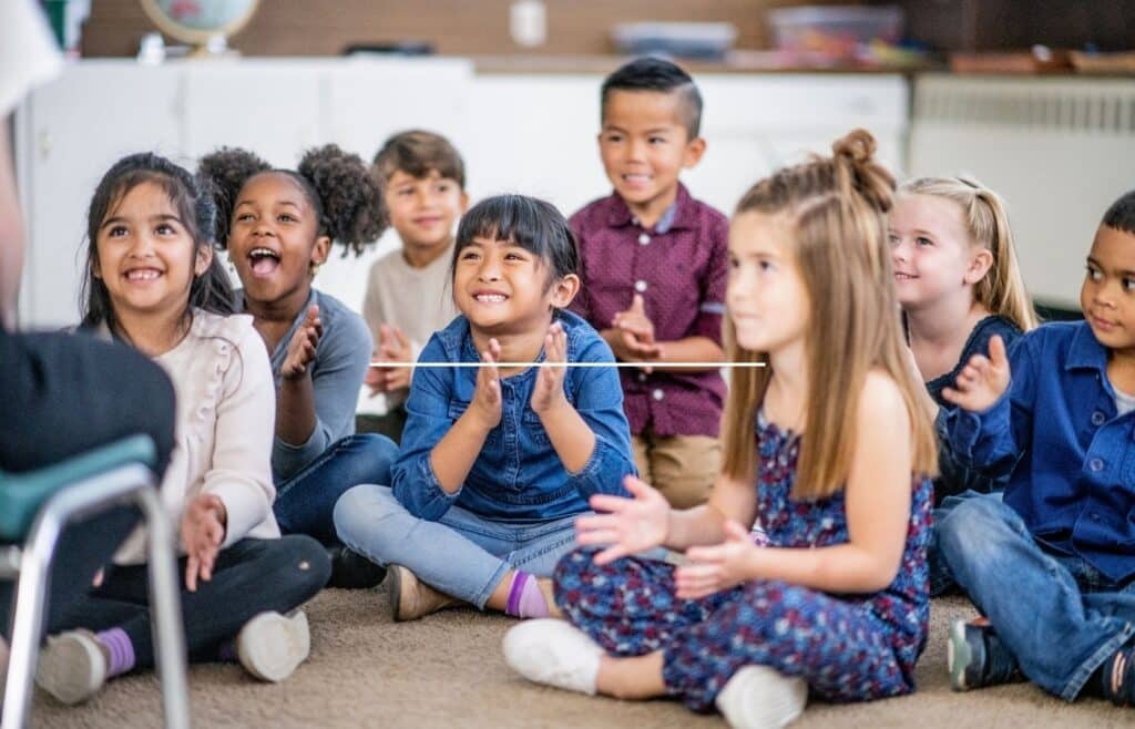 Morning Meeting in an elementary school