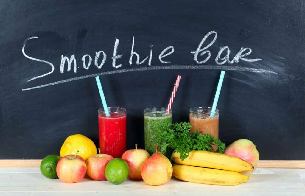 smoothie bar