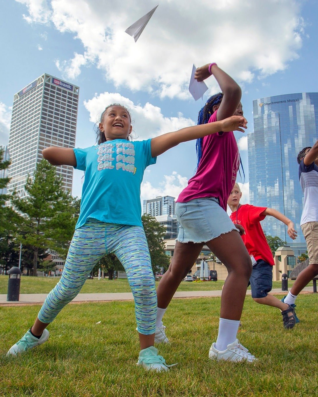 Paper Airplane Day Discovery World Milwaukee Wisconsin