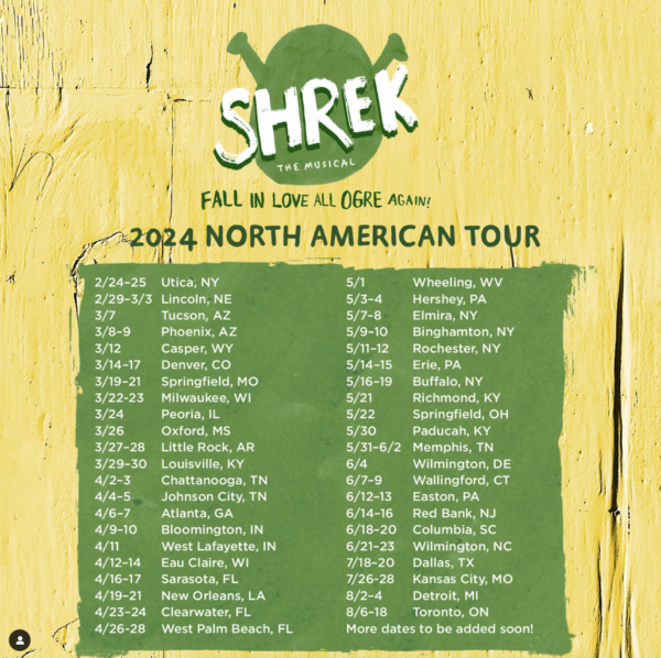 AllNew SHREK THE MUSICAL Coming to Milwaukee in March 2024 Milwaukee