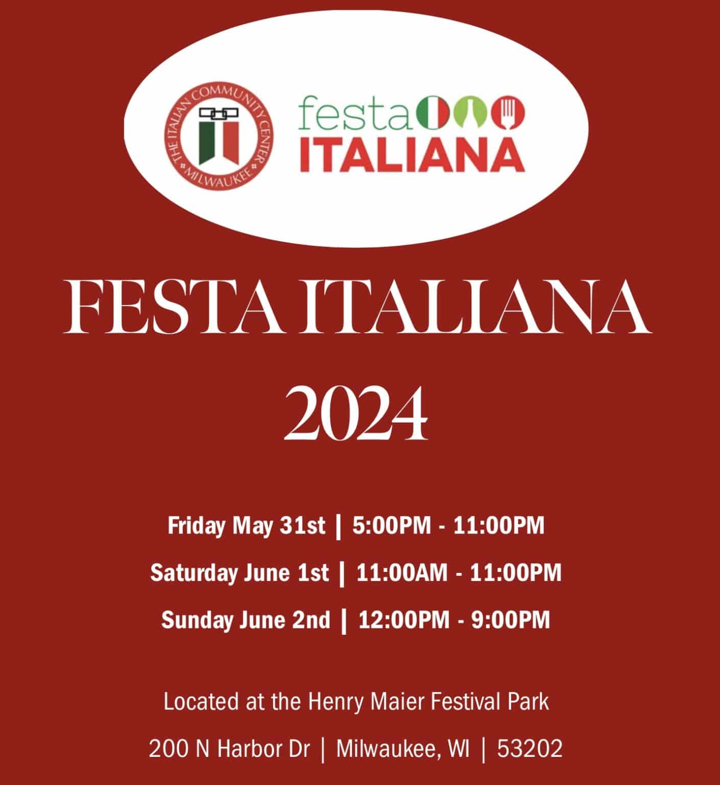 Festa Italiana Milwaukee With Kids