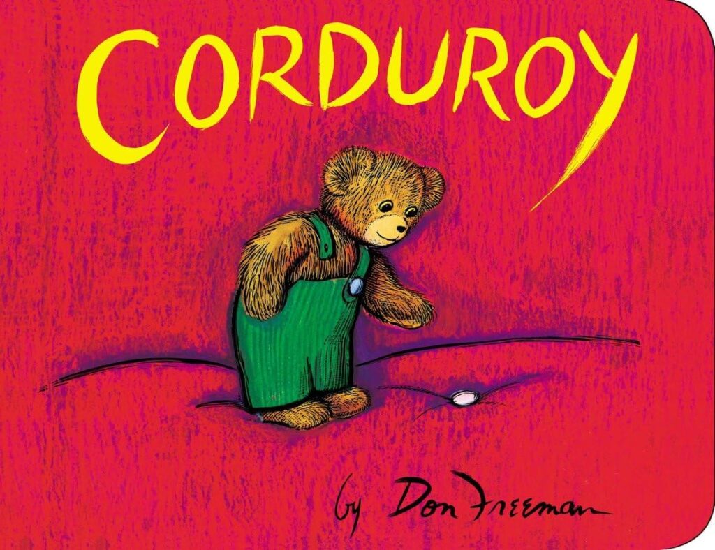 Cover of 'Corduroy' by Don Freeman, a heartwarming story of a teddy bear's quest for friendship and acceptance