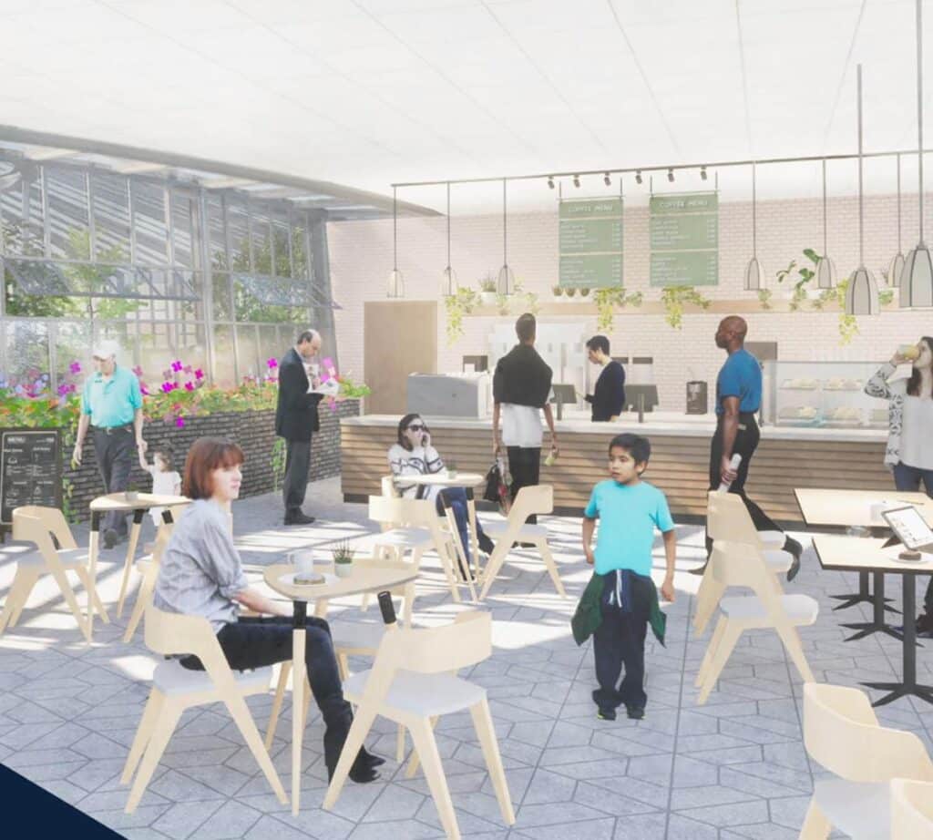 New Café: Families can grab a bite and relax in a bright, welcoming café space that’s designed with modern touches and ample seating, providing a perfect spot for a snack break during your visit.